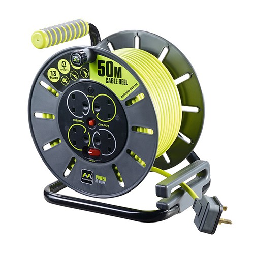 Bs 50m small extension cord reel