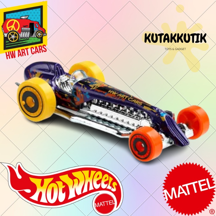 Hot Wheels Rocket Oil Special Blue HW Art Cars | Shopee Malaysia