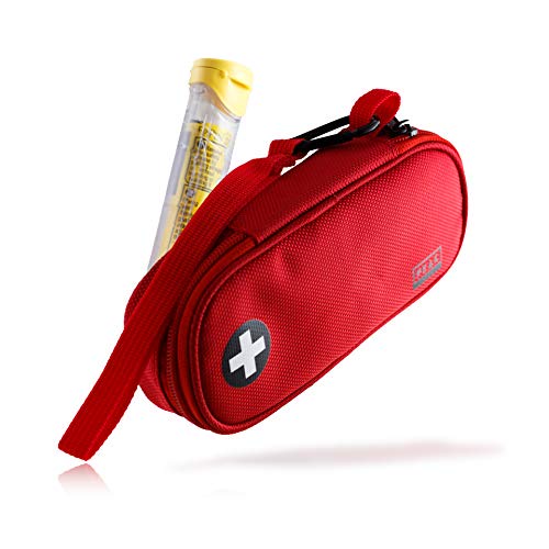 Peak Gear EpiPen Carrying Case Medicine Travel Bag with Lifetime 100