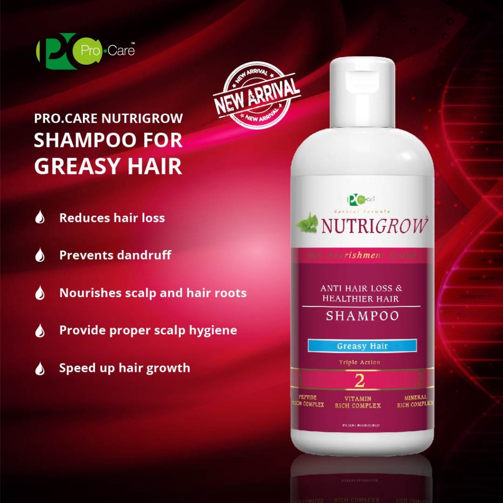 NutriGrow Shampoo for Greasy Hair (300ml) (EXP 12/2023) Shopee Malaysia