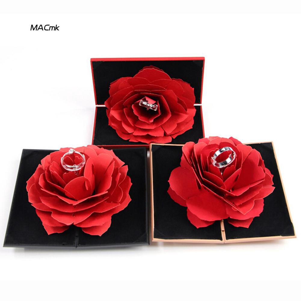 Flower ring deals box