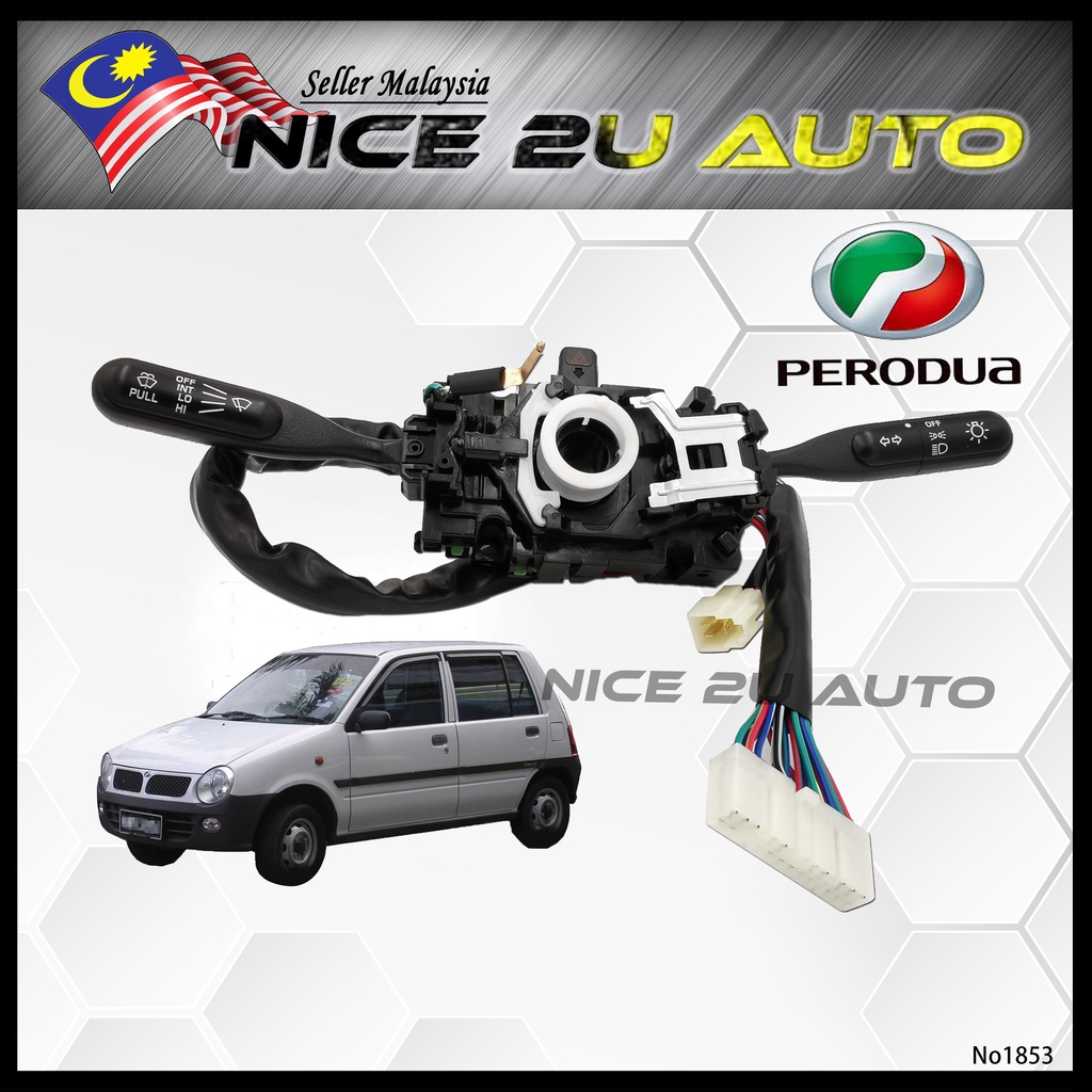 Perodua Kancil Turn Signal Switch Complete Headlamp Windshield Wiper