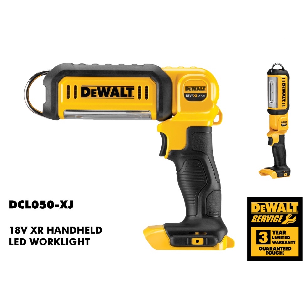 DEWALT DCL050-XJ Handheld LED Worklight 18V (Bare Unit) NO BATERY NO ...