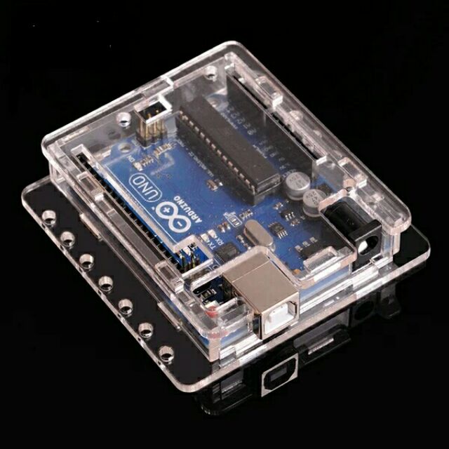 Arduino UNO R3 Acrylic Transparent Cover Casing Box Enclosure 100 ...