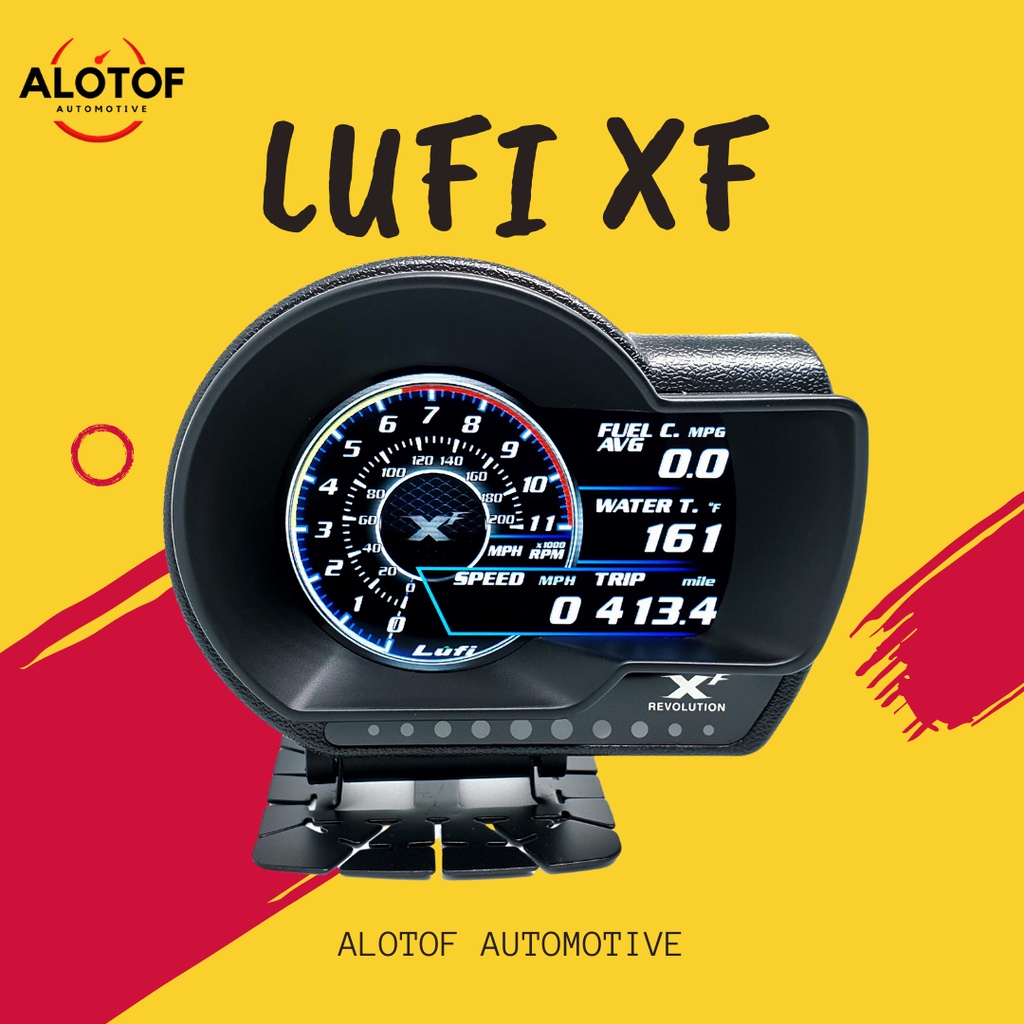 Ori Lufi Xf Revolution Obd Gauge Display Ready Stocks Shopee Malaysia