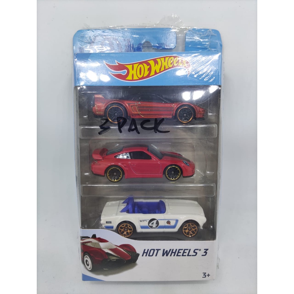 Hotwheels 3 in 1 Mini Model Car Collection Shopee Malaysia