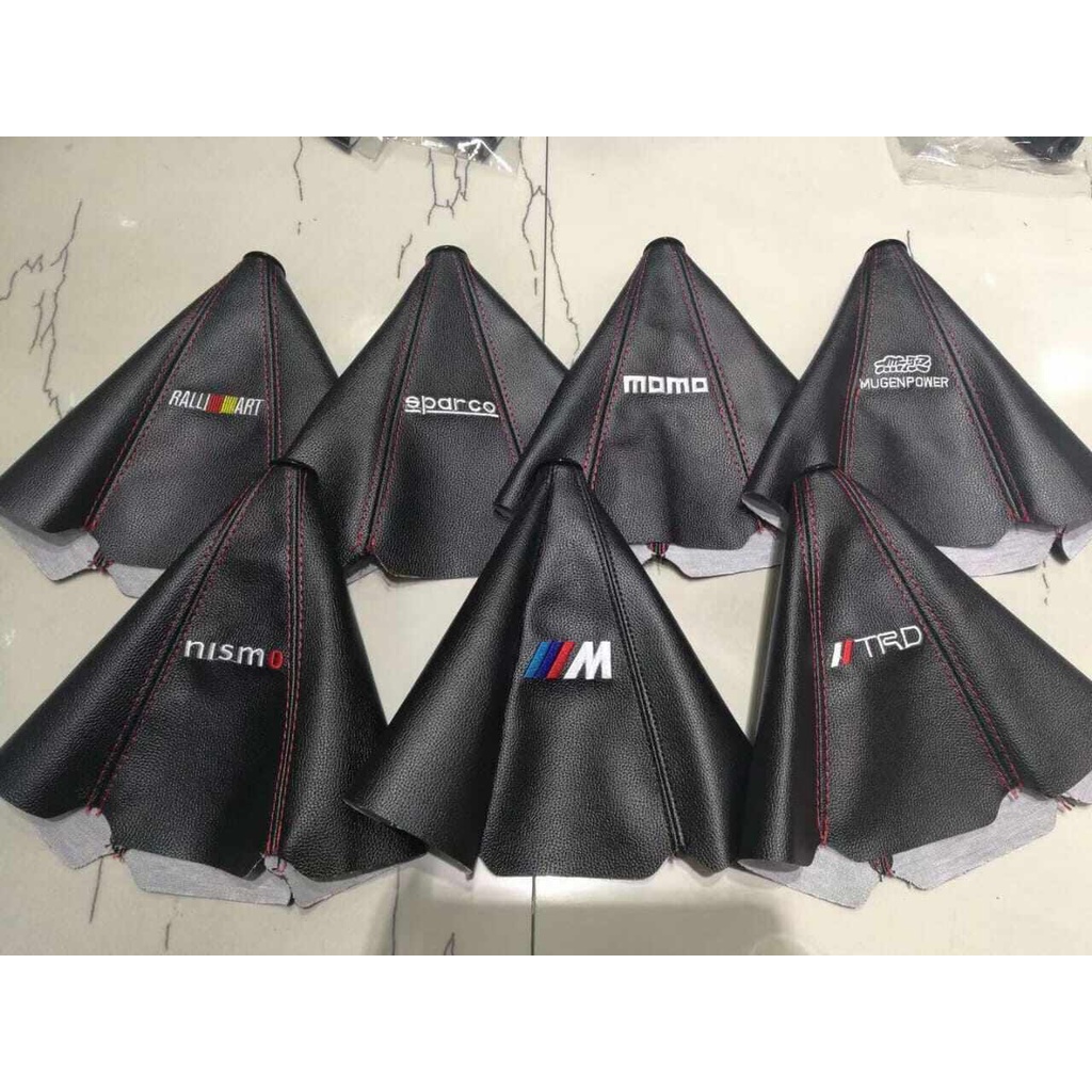 Bmw Ralliart Nismo Trd Mugen Momo Oem Semi Leather Shift Lever Knob ...