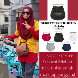 Skirt Extender Muslimah Sport Plus Size Halfmoon Skirt Black White Skirt Extension Cotton Zumba Skirtpants Yoga Gym Shopee Malaysia