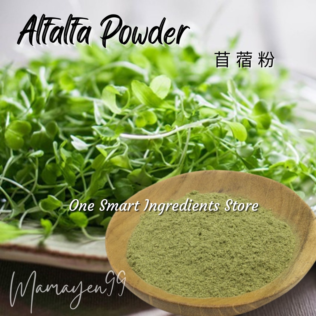 Alfalfa Powder- 苜蓿粉 Serbuk Alfalfa – Herbs & Spices | Flavour Enhancer ...