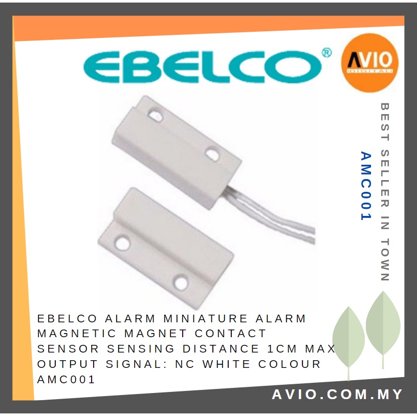 Ebelco Miniature Alarm Magnetic Contact Sensing Sensor Distance 1cm Max ...