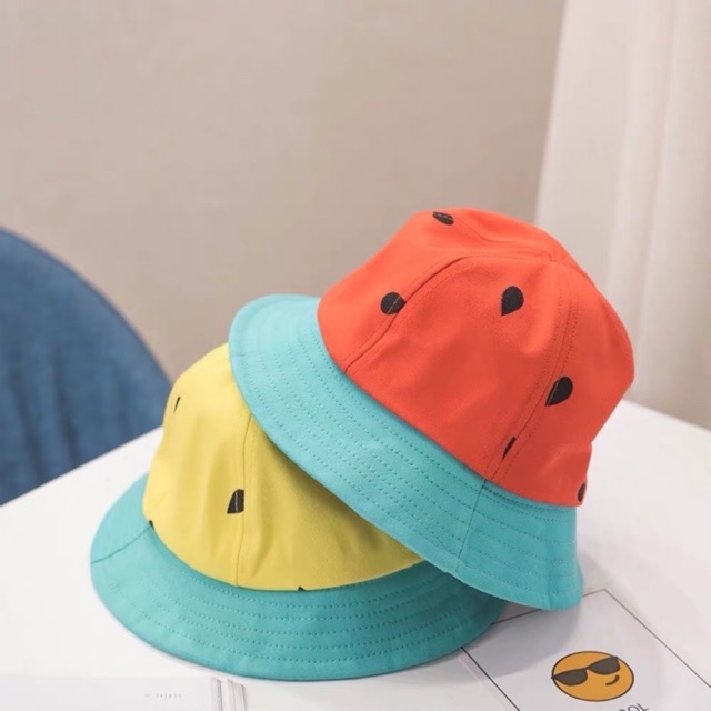 Watermelon Hat For Boys And Girls (With Real Photo) Shopee Malaysia