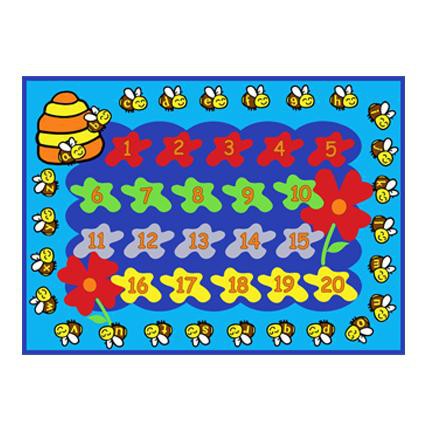 Carpet Rectangle Bees Alphabets & Numbers (CP04) | Shopee Malaysia