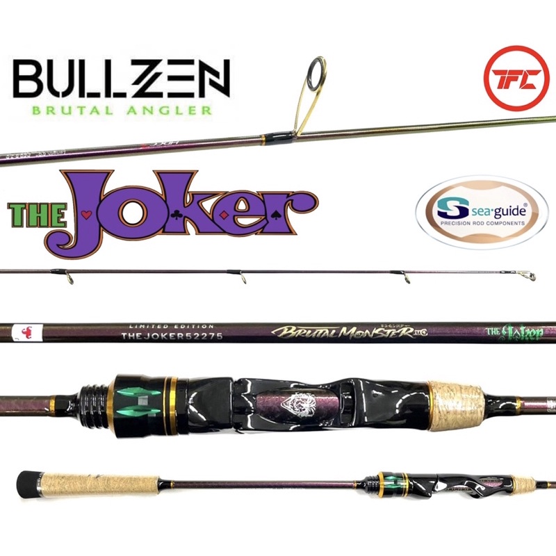BULLZEN The Joker Limited Edition BS Monster Jigging Fishing Rod