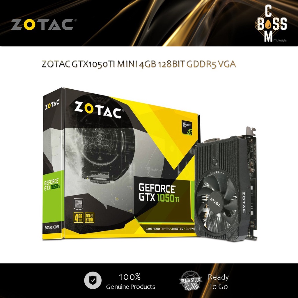 Zotac on sale gtx1050ti 4gb