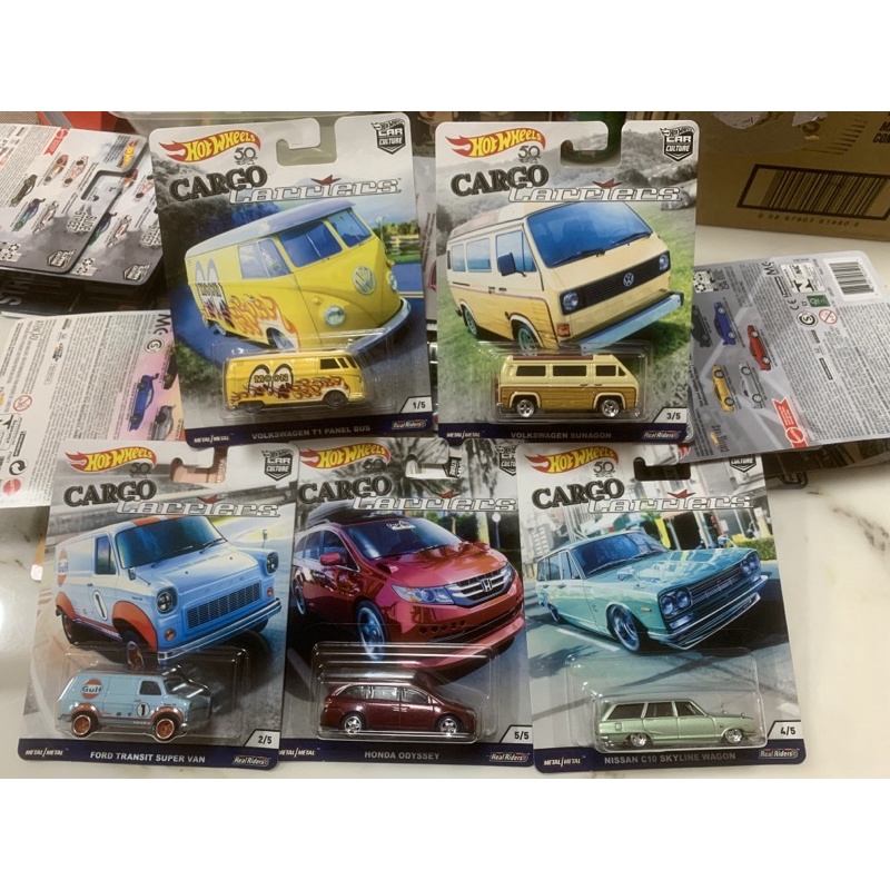 Hotwheels Cargo Carriers Set of 5 | Shopee Malaysia