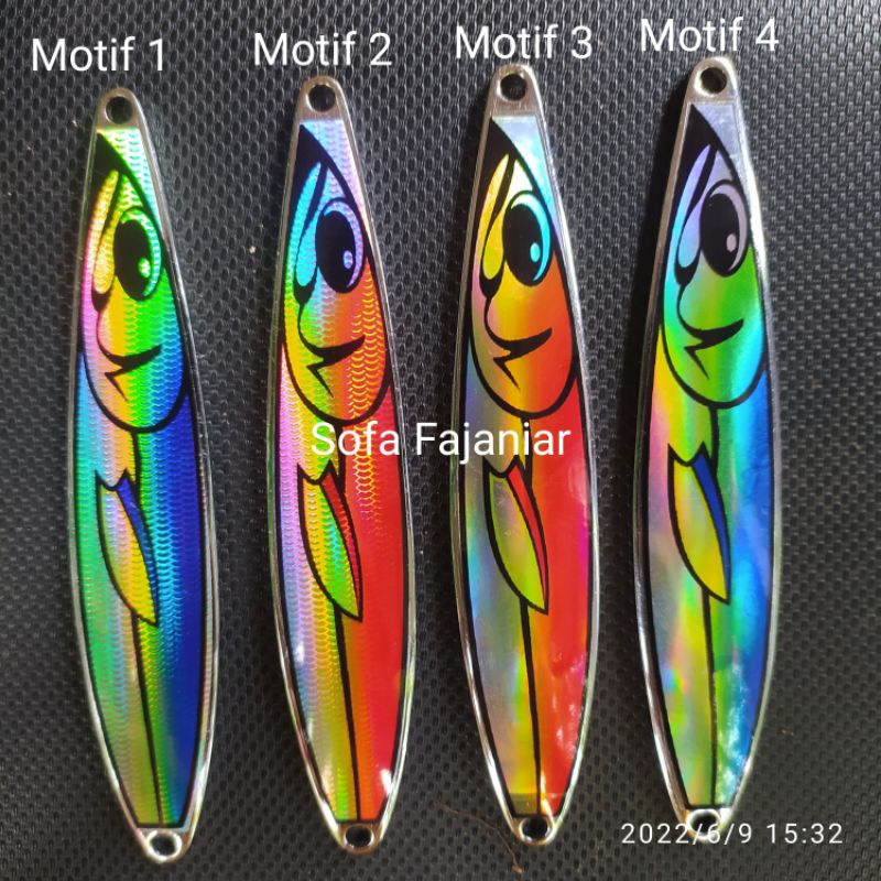Lure casting bait SPOON MARKONYEH TYPE SPEEDY FISH MOTIF KILLER 40GR ...