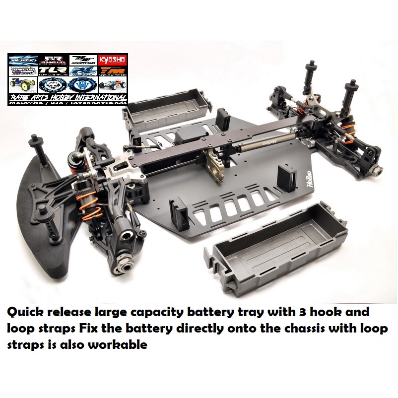 HOBAO EXTREME VT-2 EP PRO-KIT 2022 VER. SPEED RUN DRAG CHASSIS SCALE 1/ ...