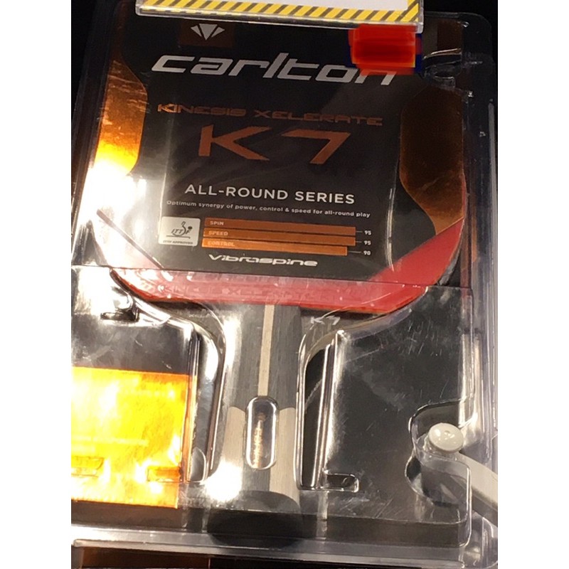 carlton KINESIS XELERATE K7 ( table tennis bat / ping pong bat ) high