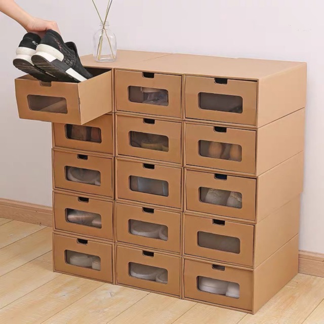 Sneakers Diy Shoe Rack Using Shoe Boxes Rack Ideas Diy Shelves For