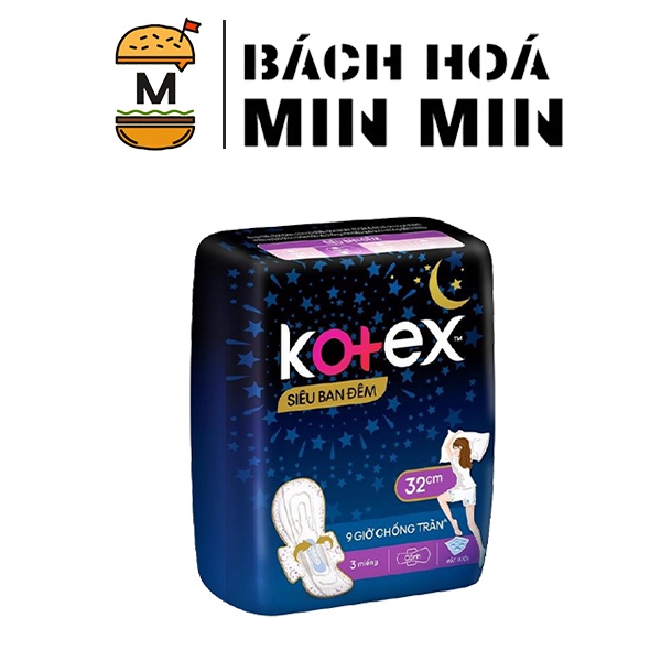 Kotex Style 32cm ultrathin night tampons with wings (3 pieces