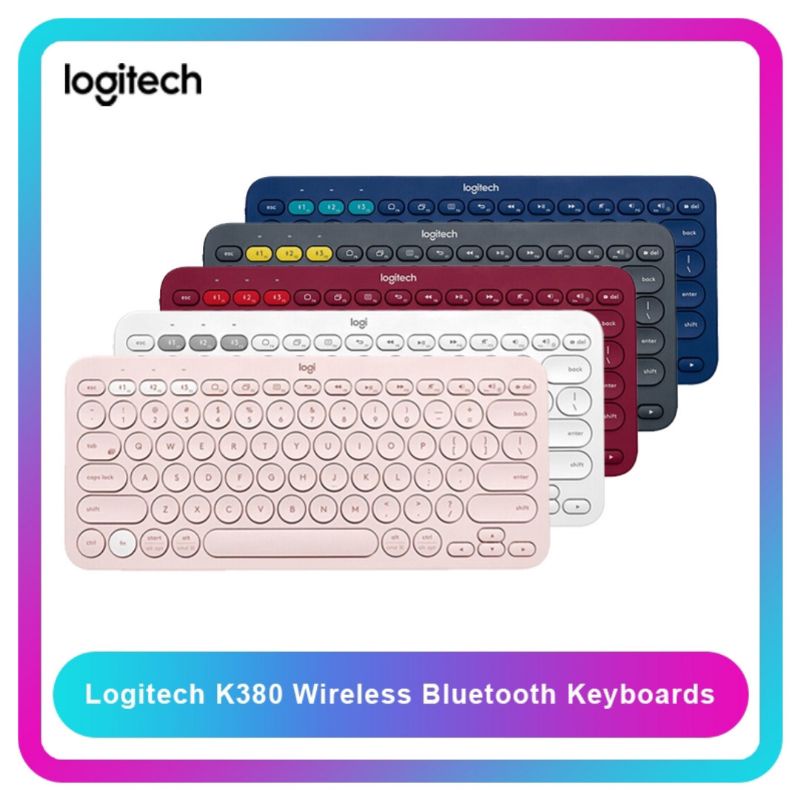 Logitech K380 Bluetooth Wireless Mini Silent Keyboard | Shopee Malaysia