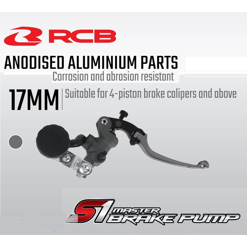 RACING BOY S1 17MM MASTER PUMP (RH &LH) RCB | Shopee Malaysia