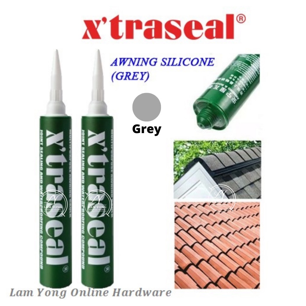 Xtraseal Awning silicone / Silicon / awning caulk / Atap / Metal