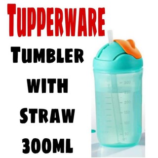 Tupperware Twinkle Straw Tumbler for Kids (400mL, 14oz)