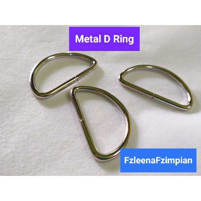 METAL D RING (10 PCS / PACK) | Shopee Malaysia