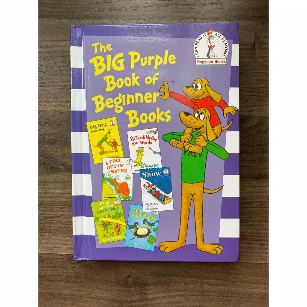 Bigbook Of Big Purple Book Beginner By Dr Seuss | Shopee Malaysia