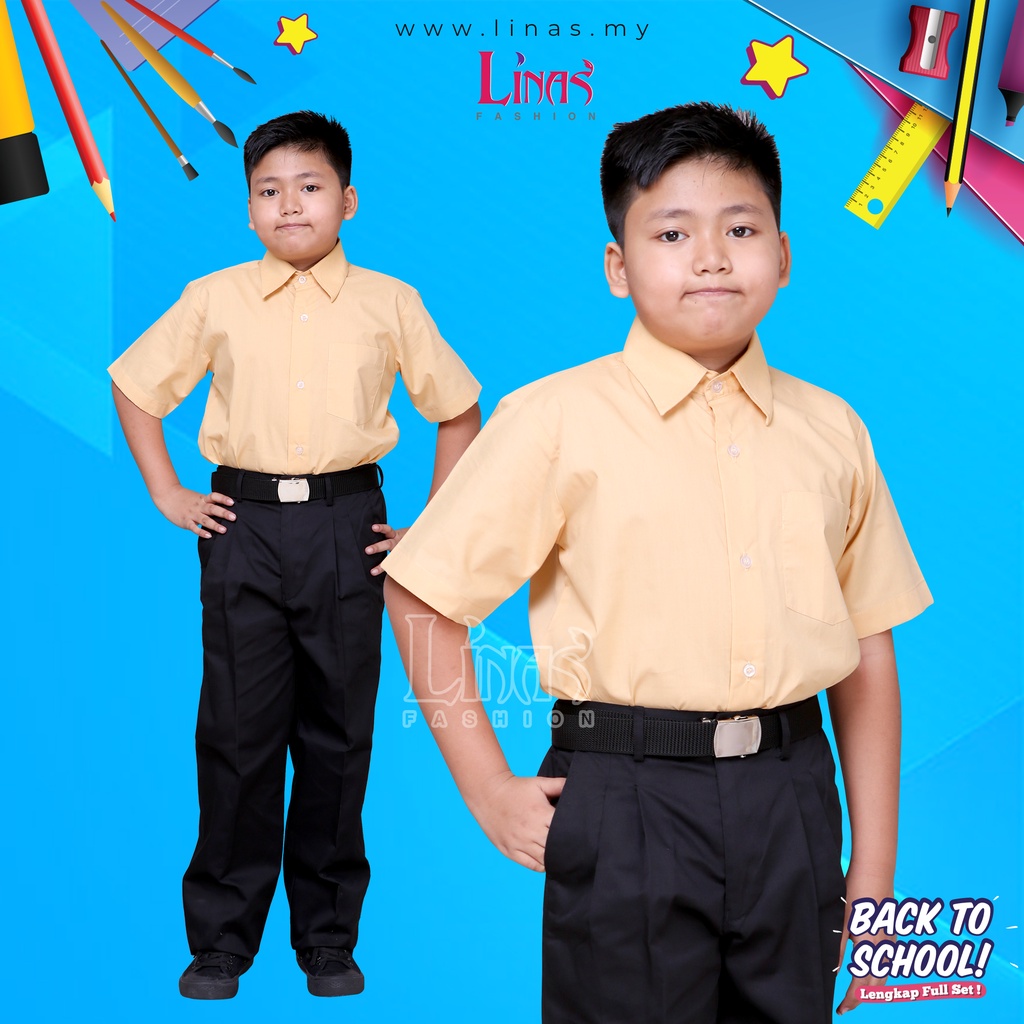 LINAS FASHION | SELUAR SEKOLAH HITAM | UNIFORM SEKOLAH | SELUAR SEKOLAH ...
