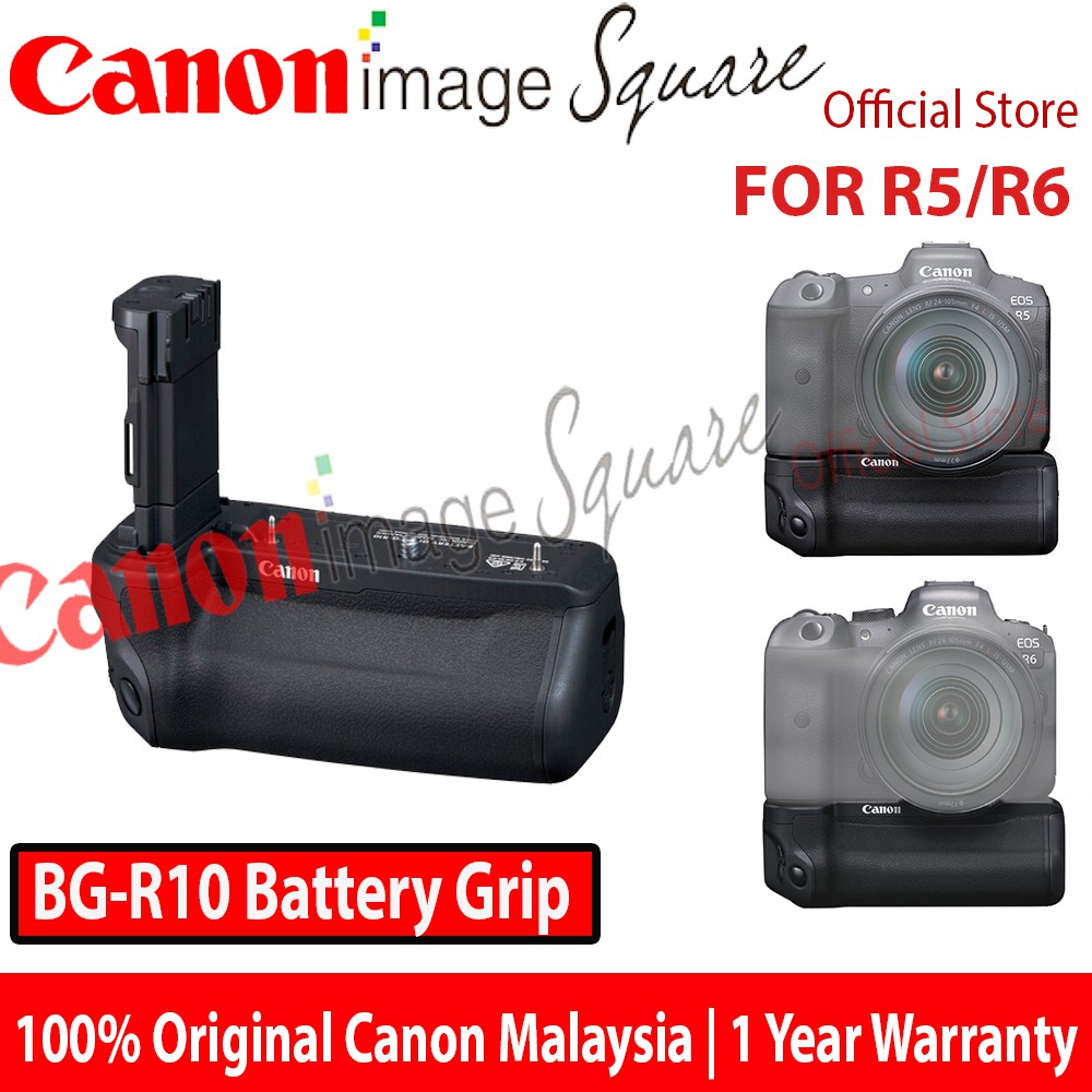 Canon Battery Grip BGR10 For EOS R5 / R6 / R6II Fit LPE6 / LPE6N