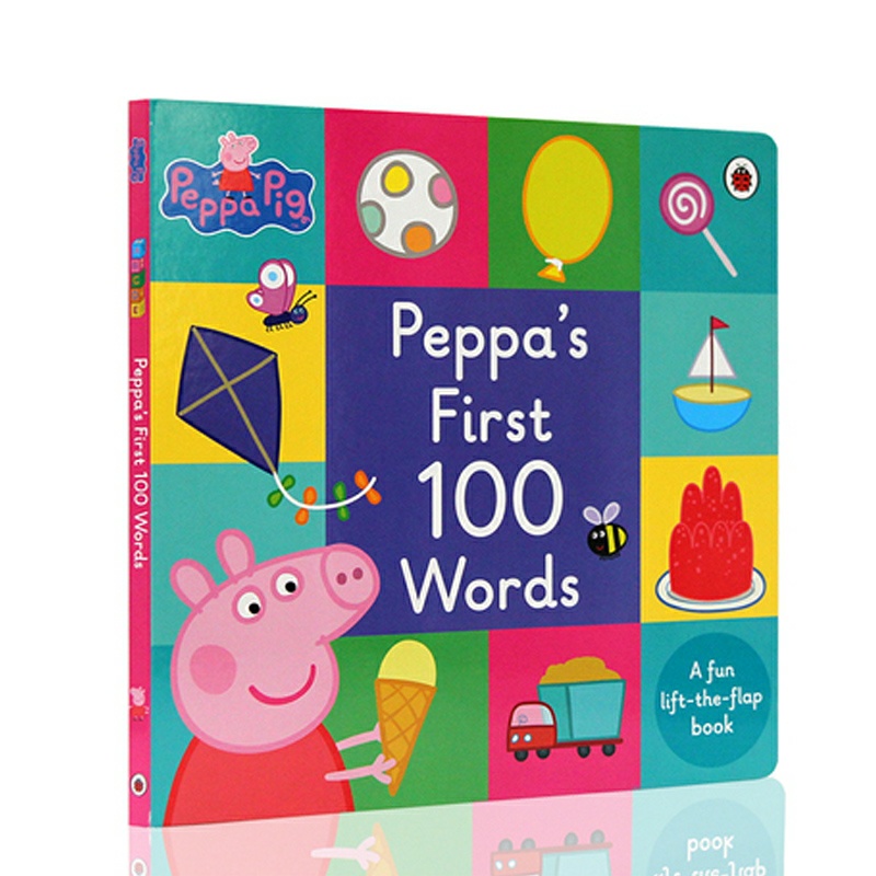 Ready stock Peppa's First 100 Words | Peppa pig's dragon boat