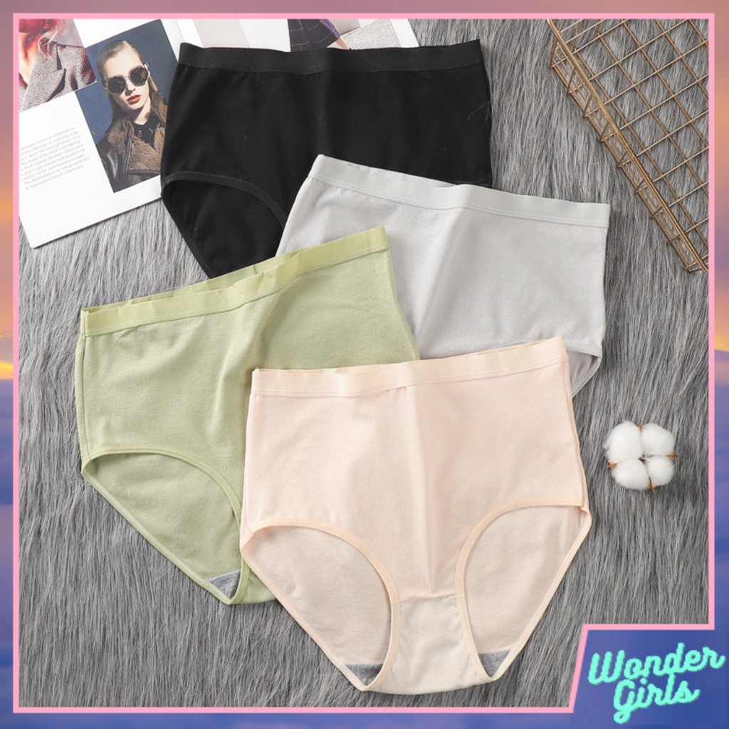 Ready Stock】High-waist Disposable Panties Plus Size For Women's