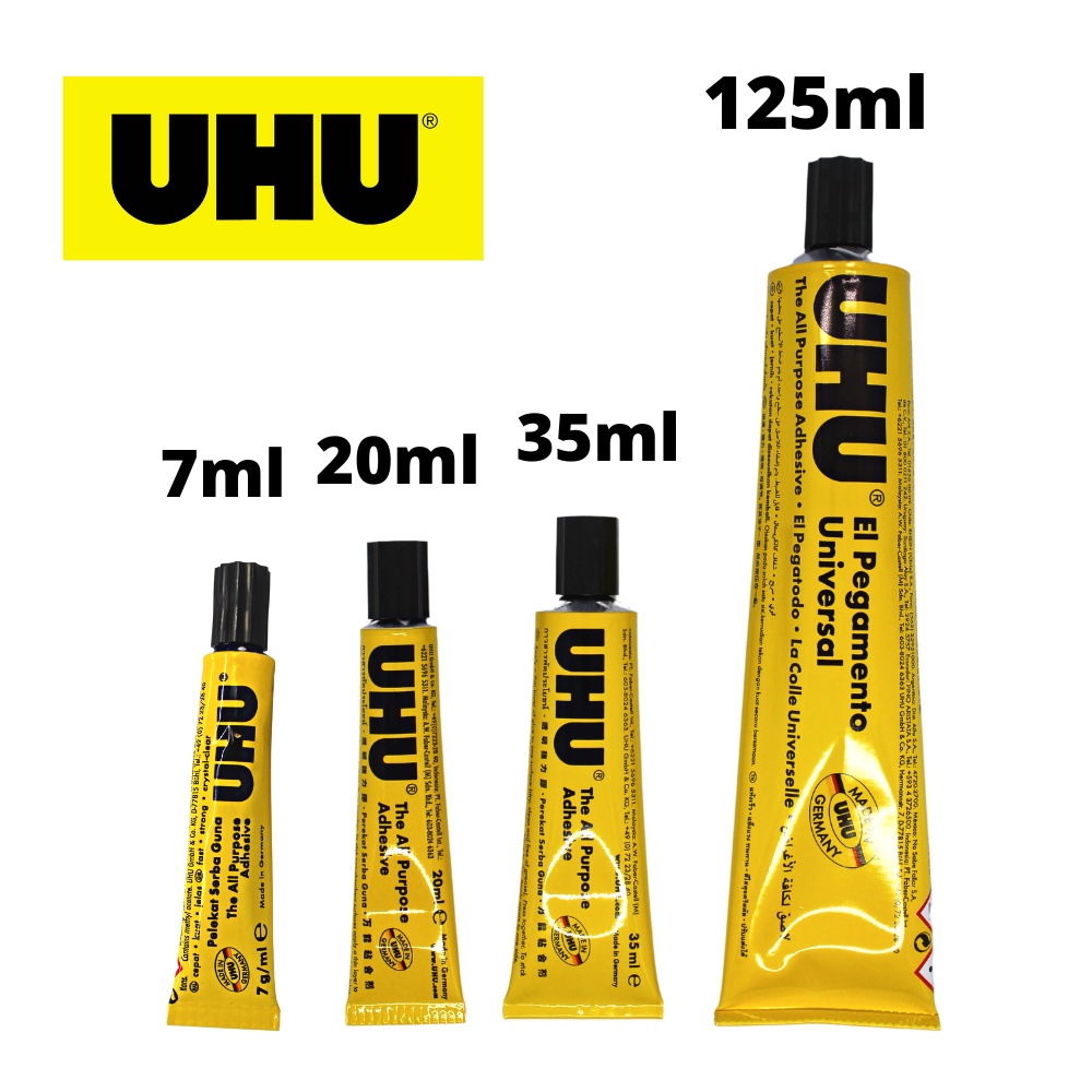 UHU All Purpose Adhesive Glue / UHU GLUE 20ML 35ML 125ML Shopee Malaysia