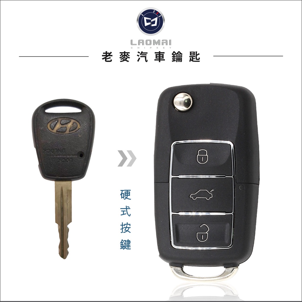 [Laomai Car Key] HYUNDAI GETZ Lock OneButton Modified Key Remote