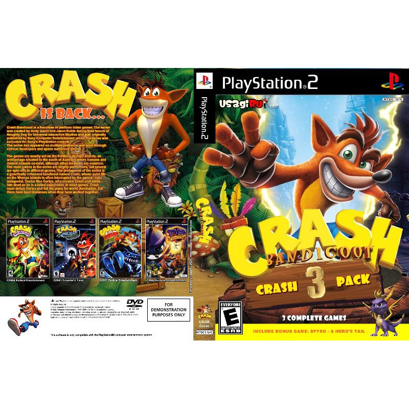 Crash bandicoot 3 store ps2