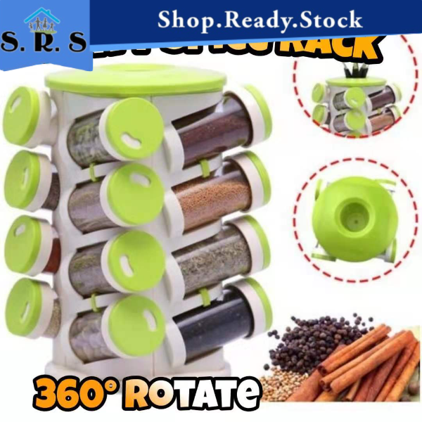 Trueware spice rack 16 in 1 sales