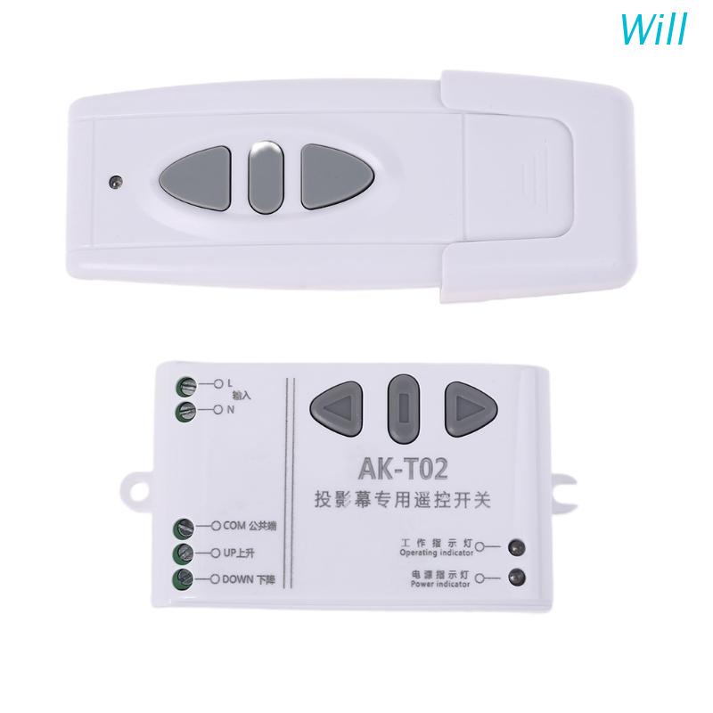 Will Projection Screen Wireless Remote Control Receiving Controller Up ...