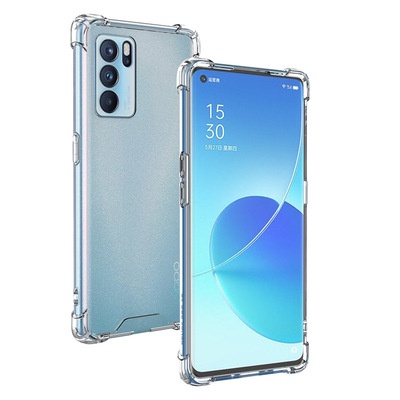 Shockproof Clear Phone Case OPPO Reno 12 Pro 5G 12F 11 11F 10 + 8T 4G 8 ...