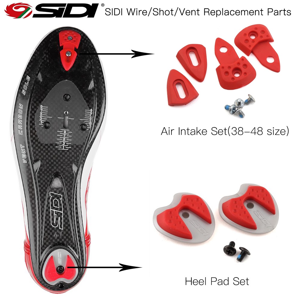 Sidi shoe hot sale heel pads