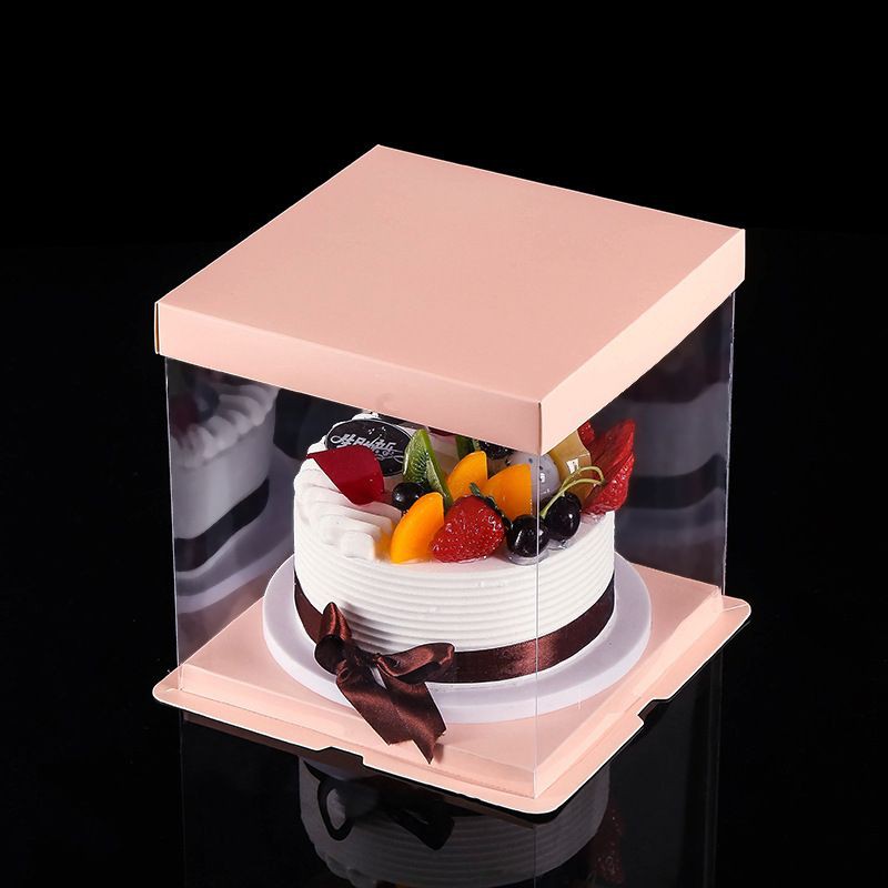 READY STOCK TIER ONE TRANSPARENT CAKE BOX / GIFT BOX / KOTAK HANTARAN ...