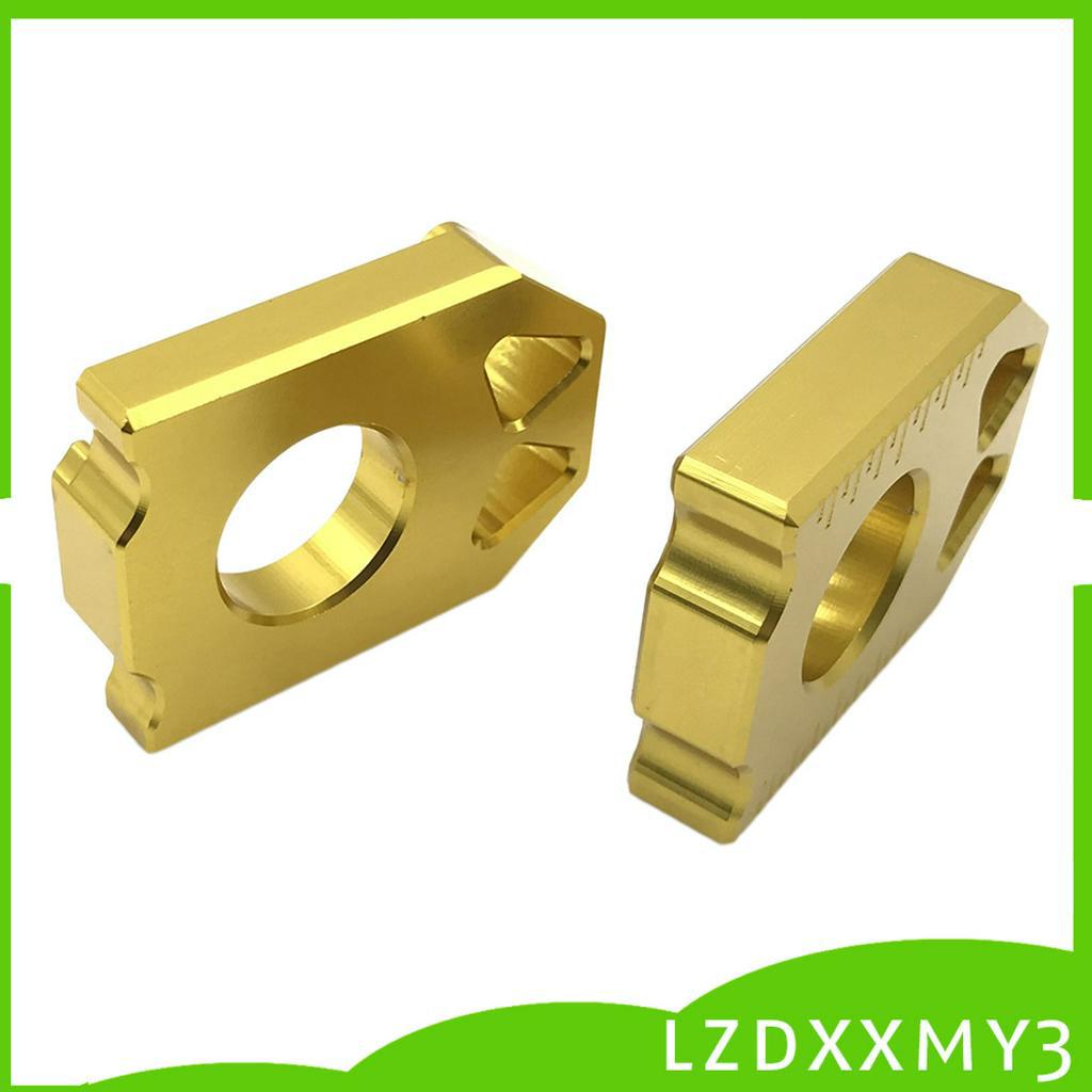 HOT Motorcycle Modified Rear Axle Chain Adjuster Tensioners for