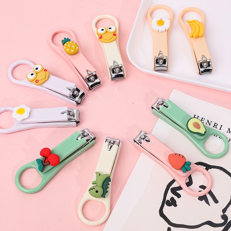 Mini Cartoon Cute Children Nail Clipper Kids Adult Mini Manicure Gift 