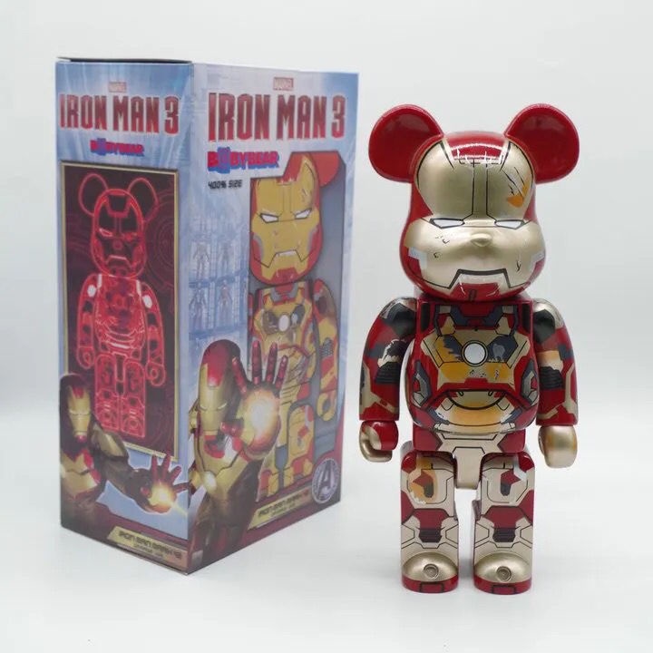 4体】BE@RBRICK IRON MAN MARK 85 100%&400% | ortigueiramais.com.br