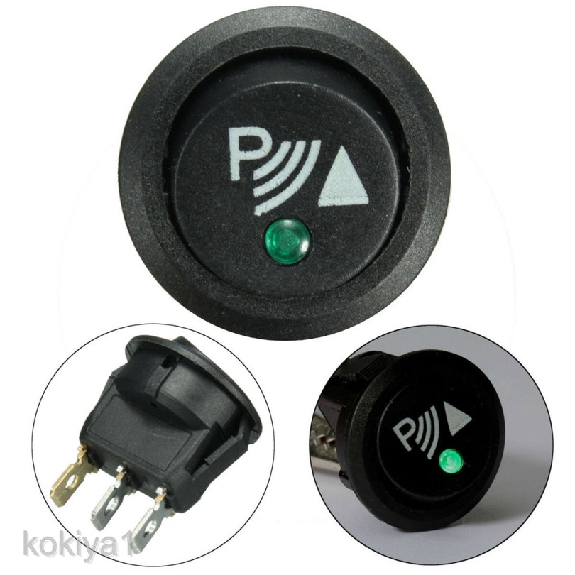 Round 3 Pin Rocker ON/OFF Switch Parking Sensor Front Rear | Shopee ...