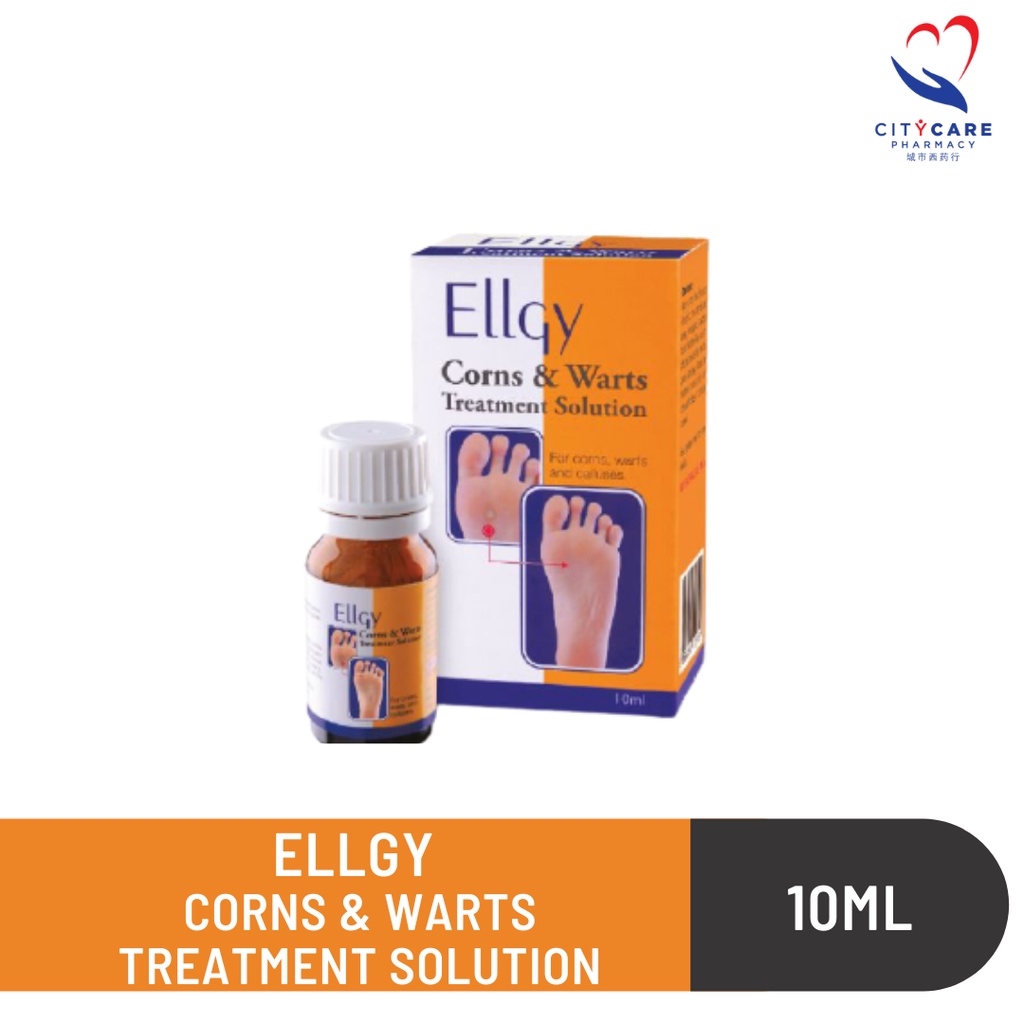 Ellgy Corns & Warts Treatment Solution 10ml | Shopee Malaysia