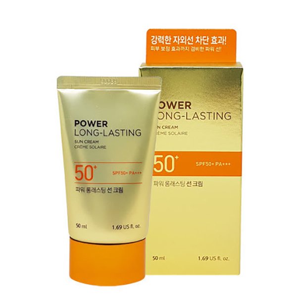 The Face Shop Power Long Lasting Sun Cream SPF 50+ PA+++ | Shopee Malaysia