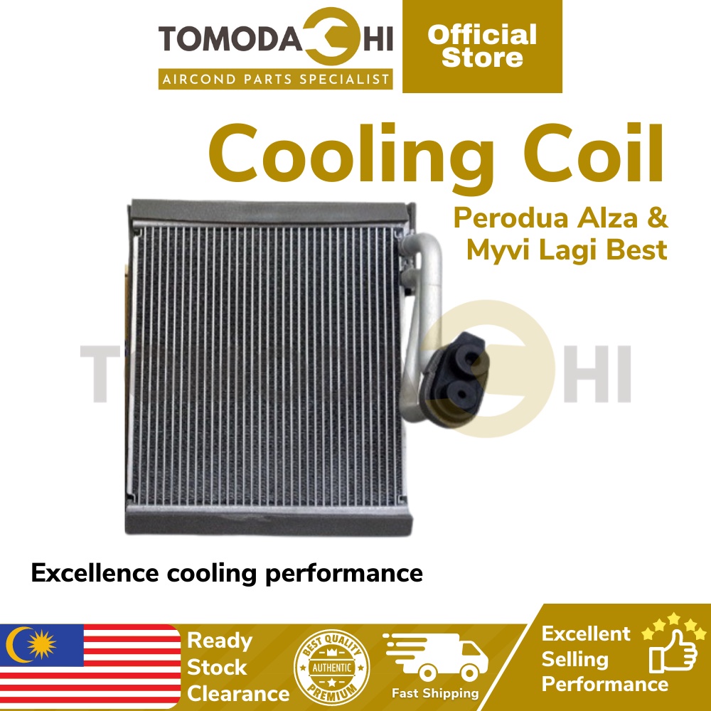 (READY STOCK) Cooling Coil, Perodua Myvi Lagi Best & Alza, Denso