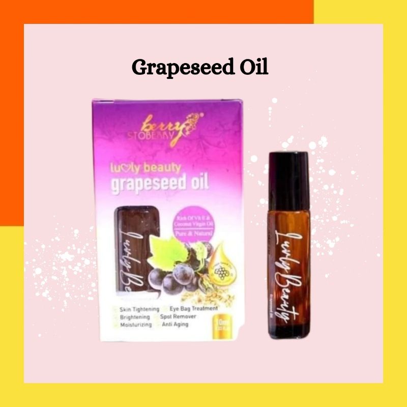 Grapeseed Oil Berry Stoberry Luvly Beauty Original Hq Grape Seed Oil Shopee Malaysia